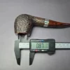 Ferndown Bark 3 Star Rusticated Panel Apple Estate Briar Pipe, English Estates - Image 10