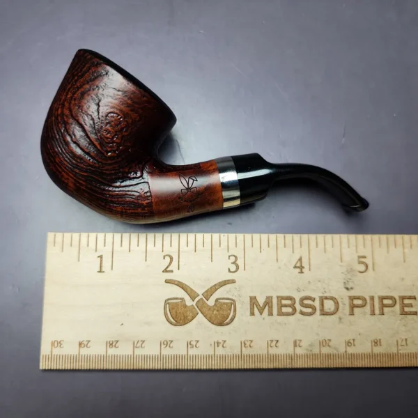 Morgan BlackJack 20 Sandblasted Dublin Briar Pipe, New - Image 10