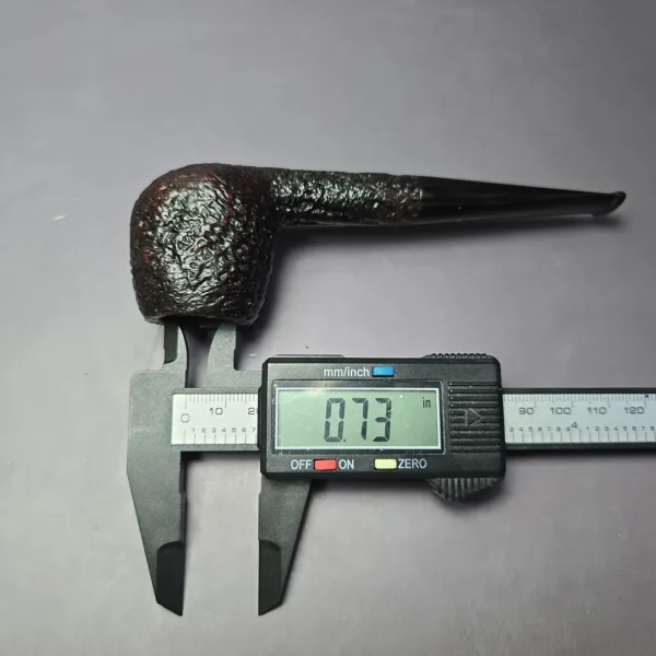 Dunhill 1955 Shell Briar K Sandblasted Apple Estate Briar Pipe, English Estates - Image 10