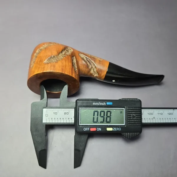 Kaywoodie Handmade “Paul Bunyan” Rusticated Pot Estate Briar Pipe, American Estates - Image 10