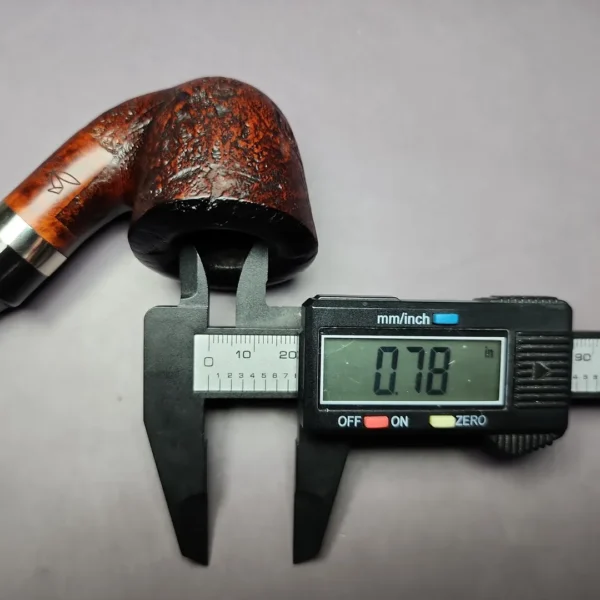 Morgan BlackJack 20 Sandblasted Dublin Briar Pipe, New - Image 10