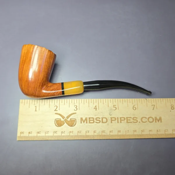 James Upshall B EXL EXL Smooth Army Mount Dublin Estate Briar Pipe, Unsmoked - Image 10