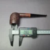 Dunhill 1976 Shell 0513 Sandblasted Billiard Estate Briar Pipe, English Estates - Image 10