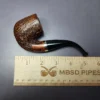 Merchant Service Sandblasted "Full Bent" Bent Billiard Briar Pipe, New - Image 10