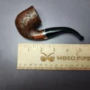 Merchant Service Sandblasted "Full Bent"  Bent Billiard Artisan Briar Pipe, New - Image 10