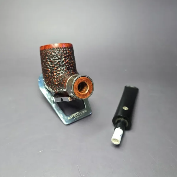 Mastro de Paja Commissioner Unica Billiard Estate Briar Pipe, Unsmoked, 9mm - Image 11