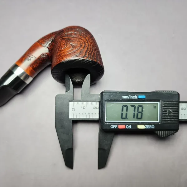 Morgan BlackJack 20 Sandblasted Dublin Briar Pipe, New - Image 11