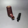 Ascorti Sabbia di Oro Sandblasted XL Stack Poker Estate Briar Pipe, Unsmoked - Image 11