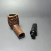 Dunhill 1924 Shell Sandblasted Billiard Estate Briar Pipe, English Estates - Image 11