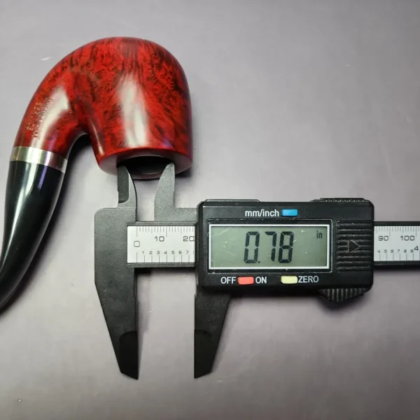 Merchant Service Smooth “Full Bent” Artisan Briar Pipe, New - Image 11
