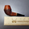 Morgan BlackJack 32 Partially Sandblasted Bulldog Briar Pipe, New - Image 11
