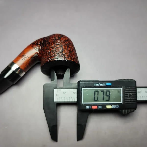 Morgan BlackJack 20 Sandblasted Dublin Briar Pipe, New - Image 11