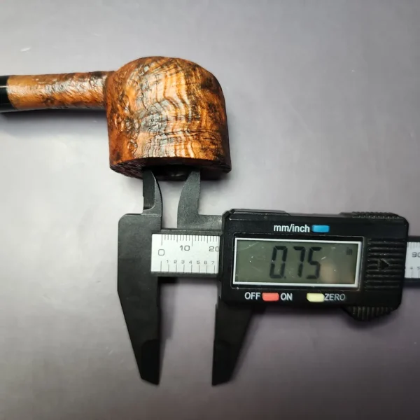 Proxima by Piero Vitale Contrast Sandblasted Pot Briar Pipe, New - Image 11