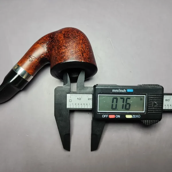 Morgan BlackJack 20 Sandblasted Dublin Briar Pipe, New - Image 11