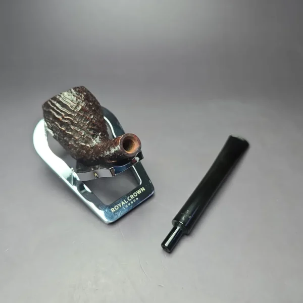 Barling's Make Family Era YOW Fossil EL 526 Acorn Estate Briar Pipe, English Estates - Image 11