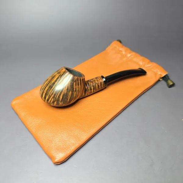 Viktor Yashtylov Smooth Potato Sack Estate Briar Pipe, Other Estates - Image 11