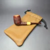 Smith House Sandblasted Billiard w/ Boxwood Handmade Briar Pipe, New - Image 11