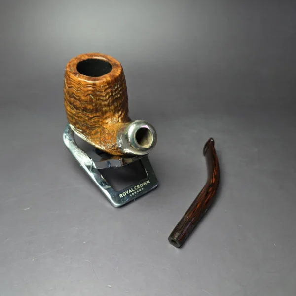 Ashton 2006 Old Church XXX Sandblasted Estate Briar Pipe, English Estates - Image 11