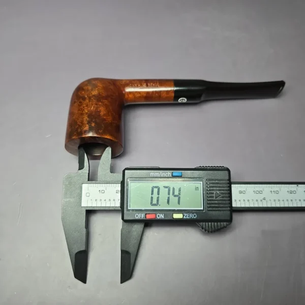 James Upshall Tilshead Group 5 Smooth Saddle Dublin Estate Briar Pipe, Unsmoked - Image 11