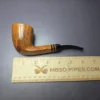 Viprati 2 Clover Smooth Panel Shank Dublin Estate Briar Pipe, Italian Estates - Image 12