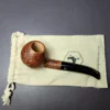 Chacom Flame Grain 871 Sandblasted Author Estate Briar Pipe, Unsmoked - Image 12