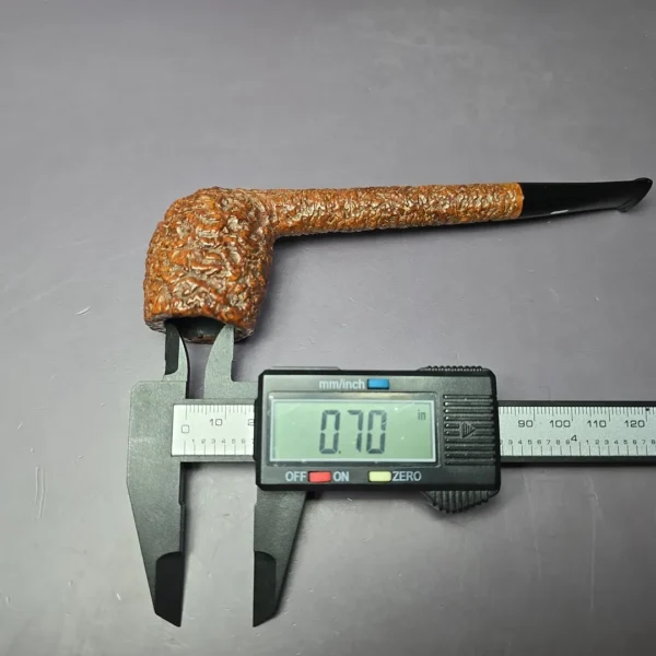 Castello Sea Rock 3K 41 Pencil Shank Liverpool Estate Briar Pipe, Italian Estates - Image 12