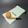 Proxima by Piero Vitale Natural Sandblasted Egg Briar Pipe, New - Image 12