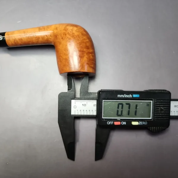 Michel Naturals 1350 (by GBD) Smooth Cutty Estate Briar Pipe, Unsmoked - Image 12