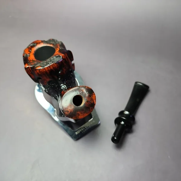 Nording Rusticated Freehand Estate Briar Pipe, Unsmoked - Image 12