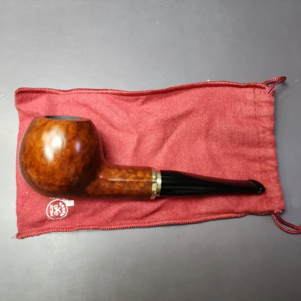 Vauen 3212 Smooth Hex Shank Apple Estate Briar Pipe, Unsmoked, 9mm - Image 13