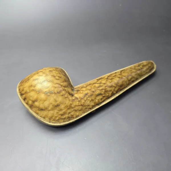 19th c. CPF Best Make Smooth Bulldog w/ Gold Antique Estate Briar Pipe, Unsmoked - Image 13