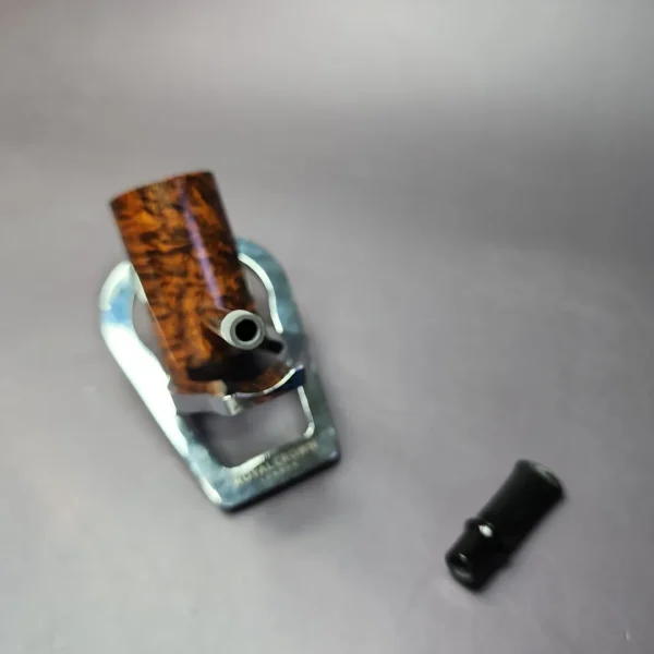 Eltang Basic by Tom Eltang Smooth Poker Estate Briar Pipe, Unsmoked - Image 13