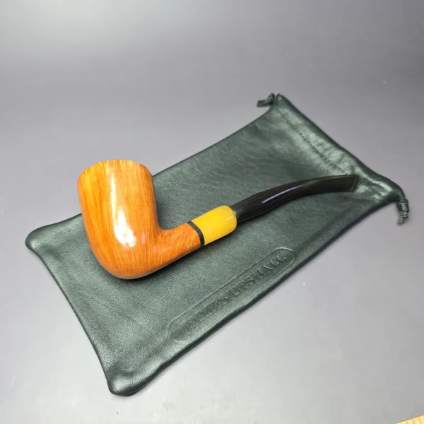 James Upshall B EXL EXL Smooth Army Mount Dublin Estate Briar Pipe, Unsmoked - Image 13