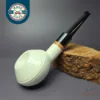 MBSD Meerschaum & J. Mouton "Premier Deluxe" (4/4) Block Meerschaum Pipe, Briar-Mortise