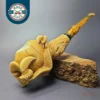 MBSD Meerschaum Masters by Kenan Dragon Claw Block Meerschaum Pipe, New