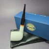 MBSD Meerschaum & J. Mouton "Premier Deluxe" (1/4) Block Meerschaum Pipe, New - Image 2