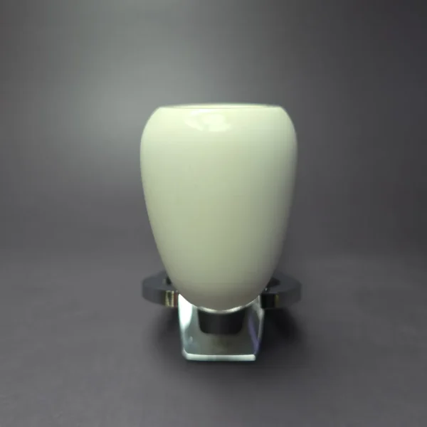 MBSD Meerschaum Silver Reverse Calabash Acorn Block Meerschaum Pipe, New - Image 3