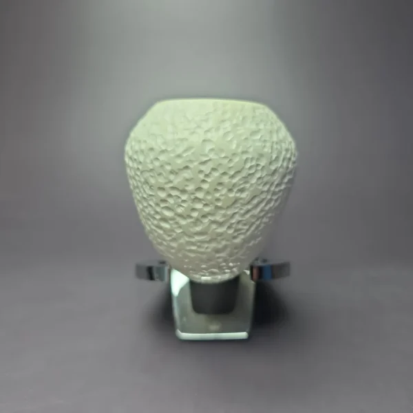 MBSD Meerschaum Silver Reverse Calabash Rustic Rhodesian Block Meerschaum Pipe - Image 3