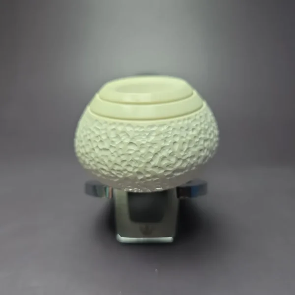 MBSD Meerschaum Silver Reverse Calabash Rustic Author Block Meerschaum Pipe - Image 3