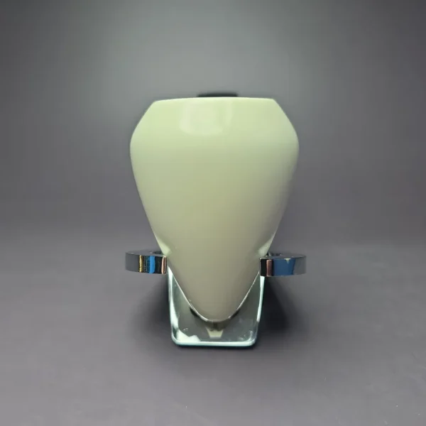 MBSD Meerschaum Silver Reverse Calabash Peewit Block Meerschaum Pipe - Image 3