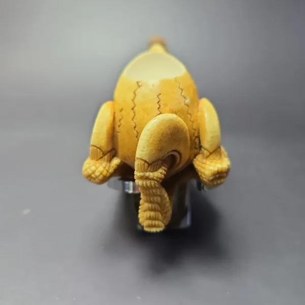 MBSD Meerschaum Masters by Kenan Dragon Claw Block Meerschaum Pipe, New - Image 4