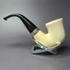 Peterson Sherlock Holmes Turkish Block Meerschaum Pipe, Irish Estates - Image 5
