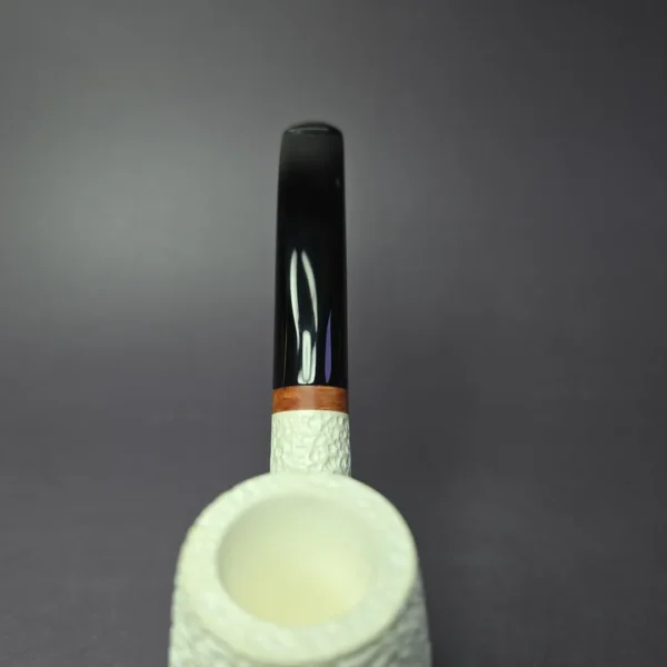 MBSD Meerschaum & J. Mouton "Premier Deluxe" (3/4) Block Meerschaum Pipe, New - Image 5