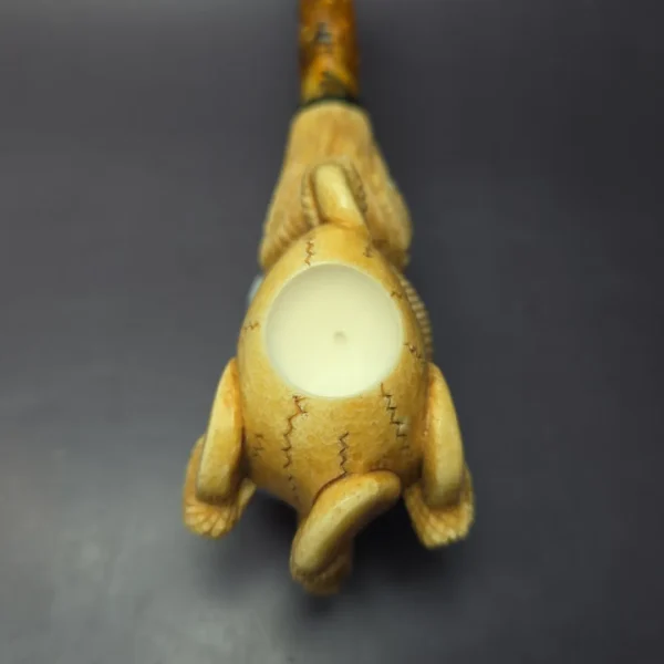 MBSD Meerschaum Masters by Kenan Dragon Claw Block Meerschaum Pipe, New - Image 5