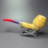 MBSD Meerschaum Silver Cutty Block Meerschaum Pipe, New - Image 5