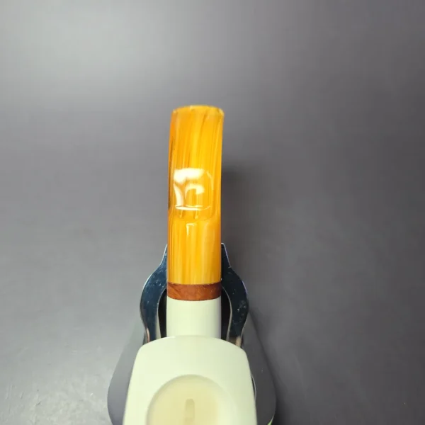 MBSD Meerschaum Deluxe Pickaxe Block Meerschaum Pipe, Briar-Mortise - Image 6