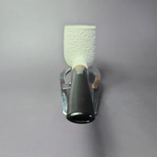 MBSD Meerschaum & J. Mouton "Premier Deluxe" (1/4) Block Meerschaum Pipe, New - Image 6