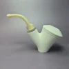 MBSD Meerschaum Silver Reverse Calabash Vase Sitter Block Meerschaum Pipe - Image 6