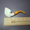 MBSD Meerschaum Deluxe Pickaxe Block Meerschaum Pipe, Briar-Mortise - Image 7