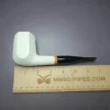 MBSD Meerschaum Deluxe Rustic Panel Block Meerschaum Pipe, Briar-Mortise - Image 7